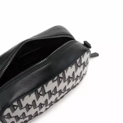 Karl Lagerfeld K/Monogram jacquard camera bag