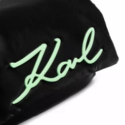 Karl Lagerfeld K/Signature soft large clutch bag