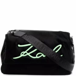 Karl Lagerfeld K/Signature soft large clutch bag