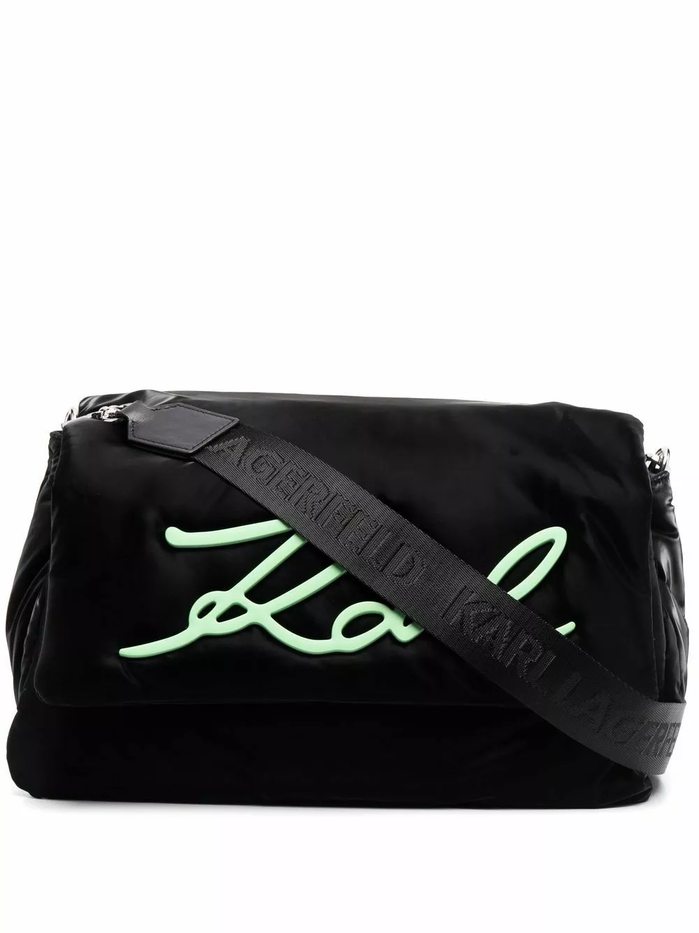 Karl Lagerfeld K/Signature soft large clutch bag