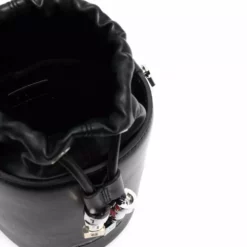 Karl Lagerfeld K/Charms leather bucket bag