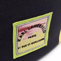 Karl Lagerfeld logo-patch bucket bag