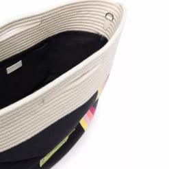 Karl Lagerfeld logo-patch bucket bag