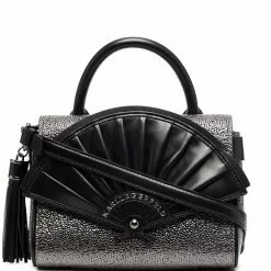 Karl Lagerfeld K/Ikon logo-fan tote bag