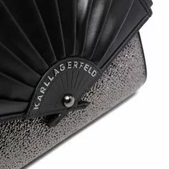 Karl Lagerfeld K/Ikon logo-fan tote bag