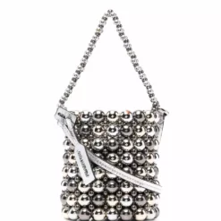 Karl Lagerfeld K/Pearls beaded mini bag