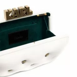 Karl Lagerfeld K/Ikonic quilted clutch bag