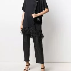 Karl Lagerfeld K/Autograph studded clutch bag