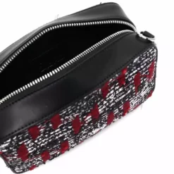Karl Lagerfeld K/Skuare bouclé crossbody bag