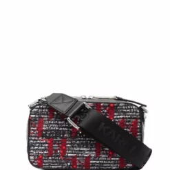 Karl Lagerfeld K/Skuare bouclé crossbody bag