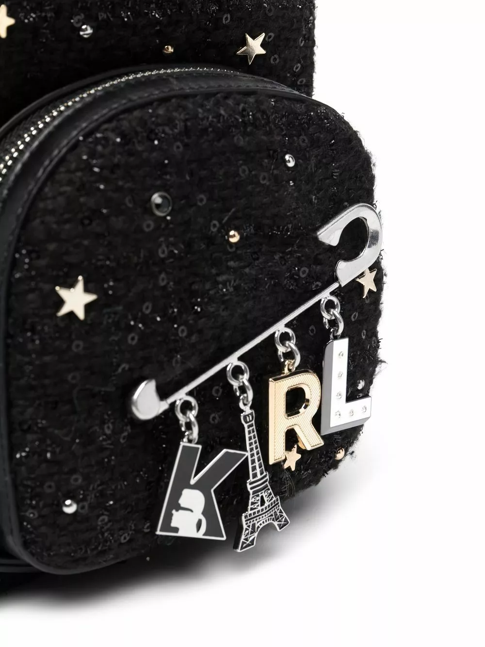 Karl Lagerfeld K/Studio pin mini backpack