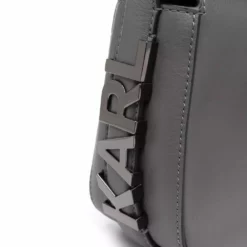 Karl Lagerfeld K/Letters leather shoulder bag