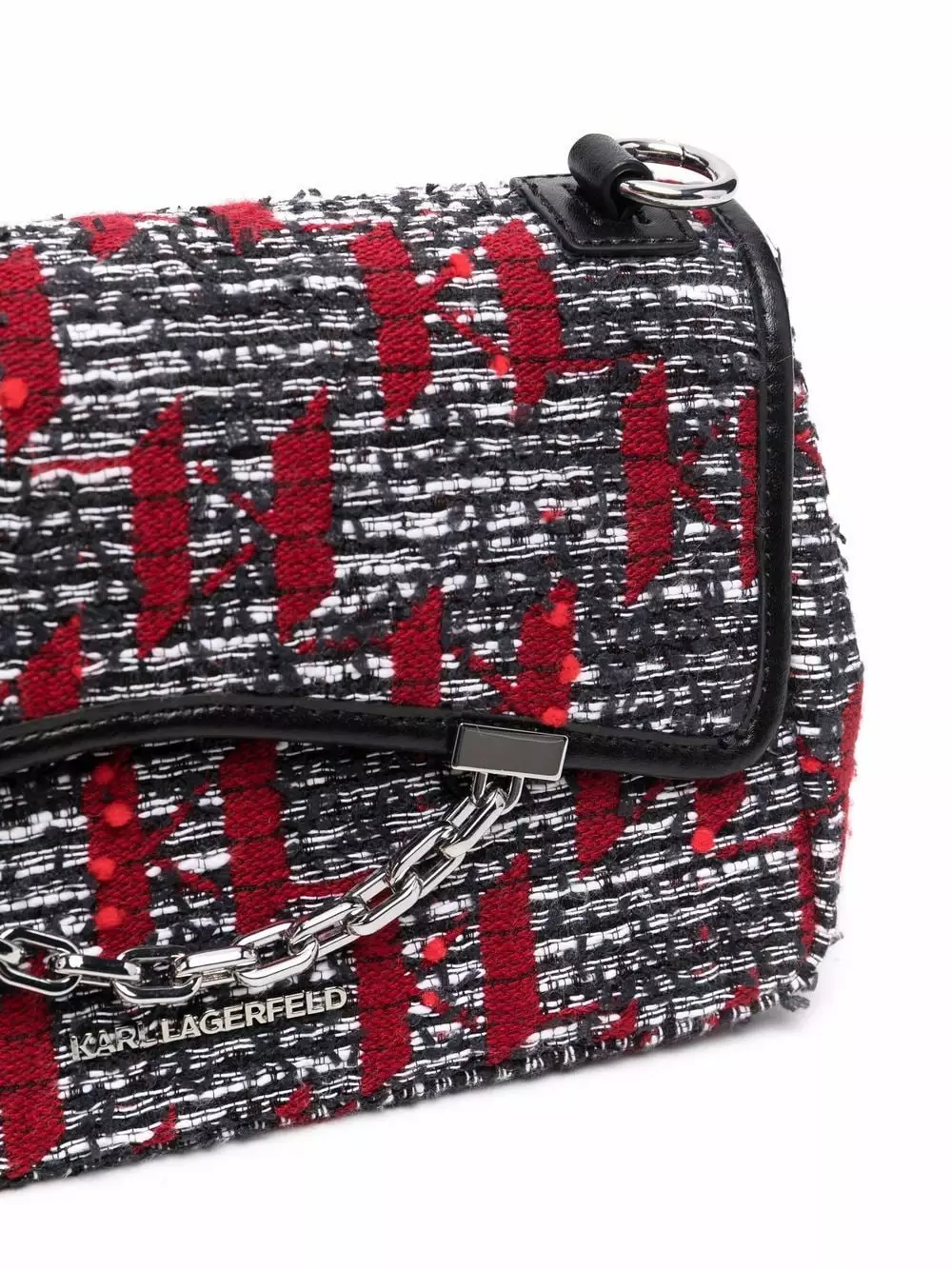 Karl Lagerfeld textured-finish tote bag