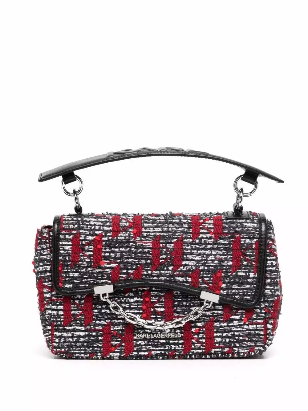 Karl Lagerfeld textured-finish tote bag