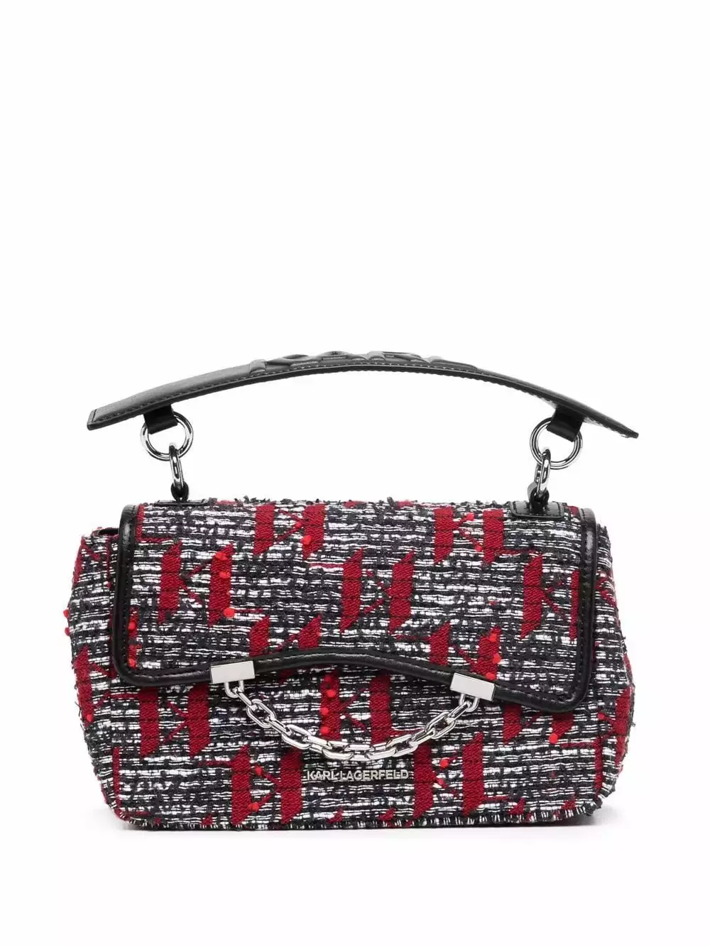 Karl Lagerfeld textured-finish tote bag