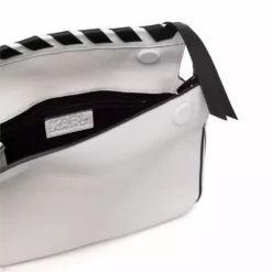 Karl Lagerfeld logo-lettering shoulder bag