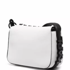 Karl Lagerfeld logo-lettering shoulder bag