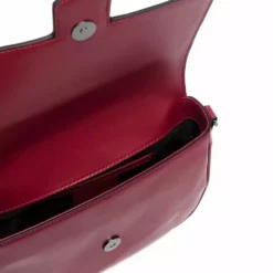 Karl Lagerfeld K/Saddle leather shoulder bag