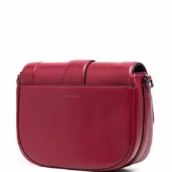 Karl Lagerfeld K/Saddle leather shoulder bag