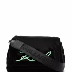 Karl Lagerfeld K/Signature soft shoulder bag