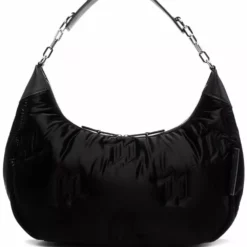 Karl Lagerfeld monogram-embossed shoulder bag