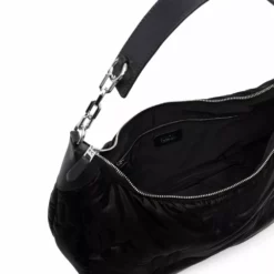 Karl Lagerfeld monogram-embossed shoulder bag