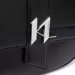 Karl Lagerfeld medium K/Saddle leather bag