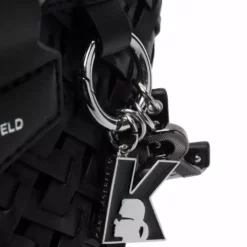 Karl Lagerfeld small basket-weave tote bag