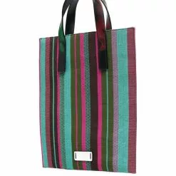 Karl Lagerfeld x Kenneth Ize striped iPad bag