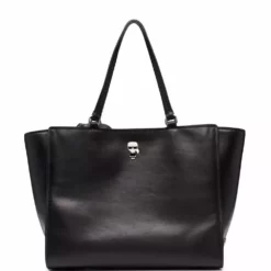 Karl Lagerfeld K/Ikonik leather tote bag