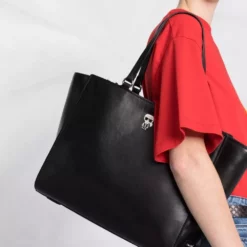 Karl Lagerfeld K/Ikonik leather tote bag