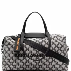 Karl Lagerfeld K/Monogram jacquard weekender