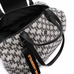 Karl Lagerfeld K/Monogram jacquard weekender