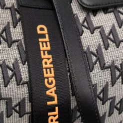 Karl Lagerfeld K/Monogram jacquard weekender