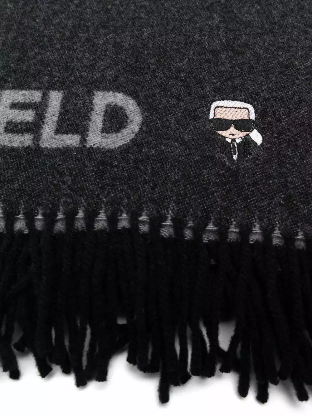 Karl Lagerfeld K/Ikonik wool blanket