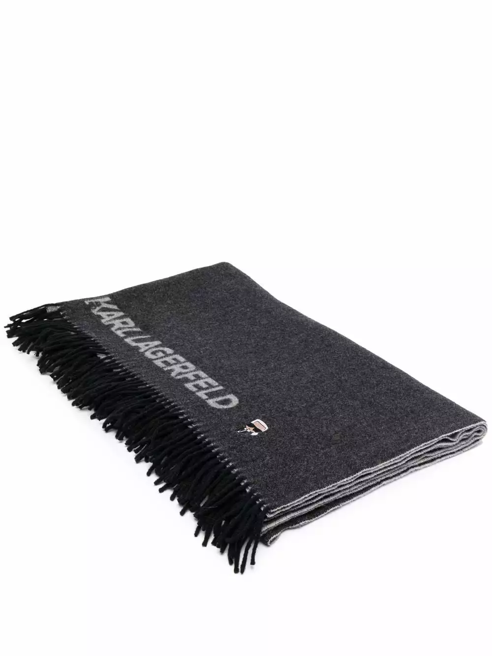 Karl Lagerfeld K/Ikonik wool blanket