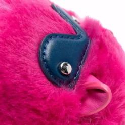 Karl Lagerfeld Cyber Choupette faux-fur keychain