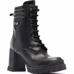 Karl Lagerfeld Voyage block-heel boots