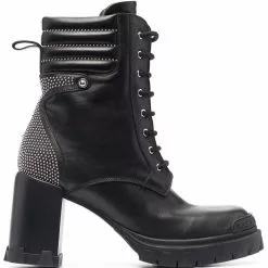 Karl Lagerfeld Voyage block-heel boots