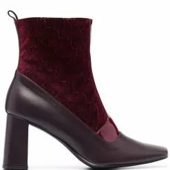 Karl Lagerfeld Metro embossed ankle boots