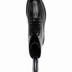 Karl Lagerfeld Troupe leather boots