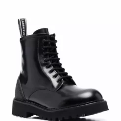 Karl Lagerfeld Troupe leather boots