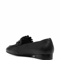 Karl Lagerfeld Klara pleated leather loafers