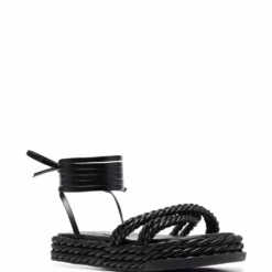 Karl Lagerfeld x Kenneth Ize rope sandals