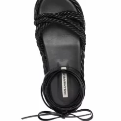 Karl Lagerfeld x Kenneth Ize rope sandals