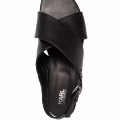 Karl Lagerfeld K-Blok Kross-strap sling-back sandals