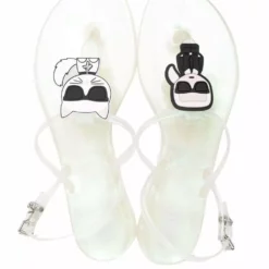 Karl Lagerfeld karl Ikonic sling-back jelly sandals