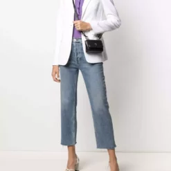 Karl Lagerfeld K/Ikonik flap leather bag