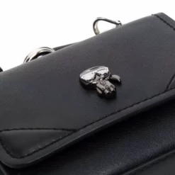 Karl Lagerfeld K/Ikonik flap leather bag