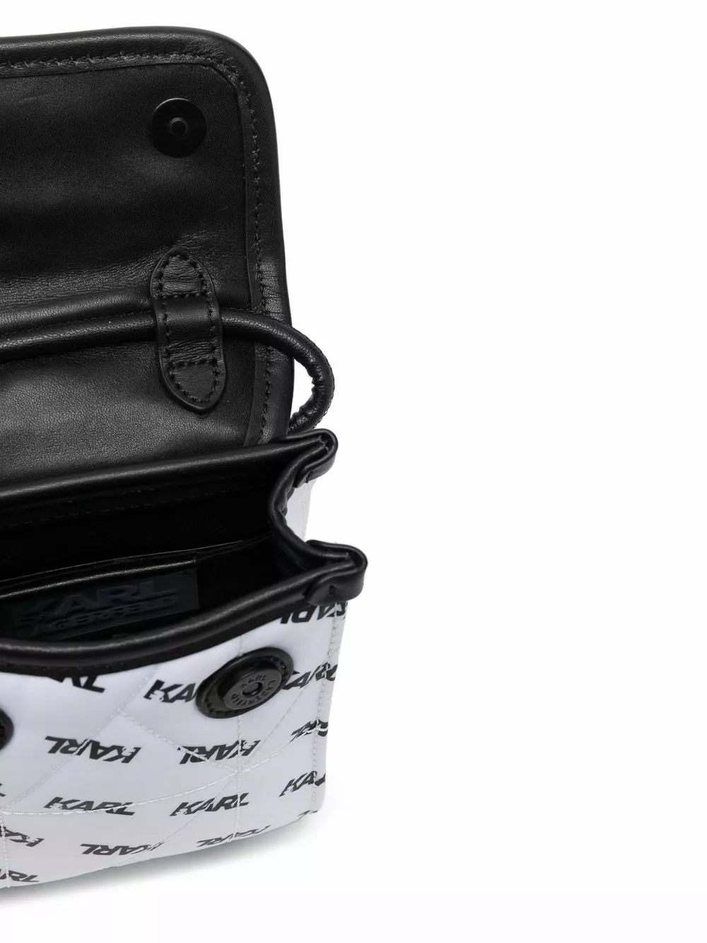 Karl Lagerfeld K/Studio print phone pouch